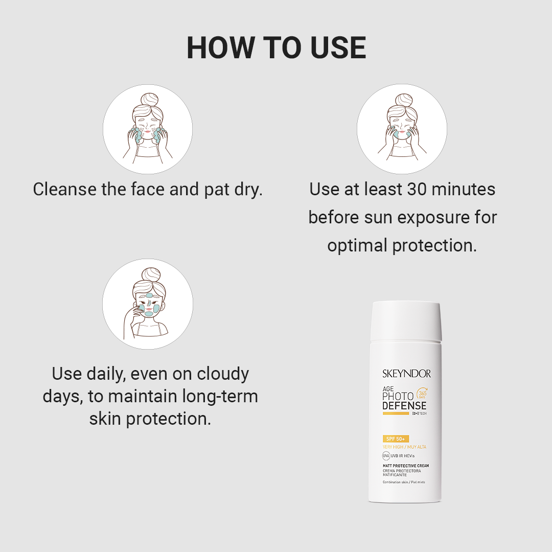 Matt Protective Cream Combination Skin SPF 50+