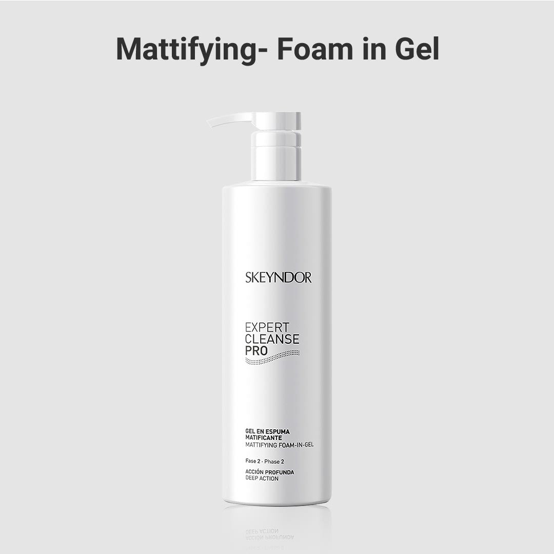 Mattifying Foam in Gel
