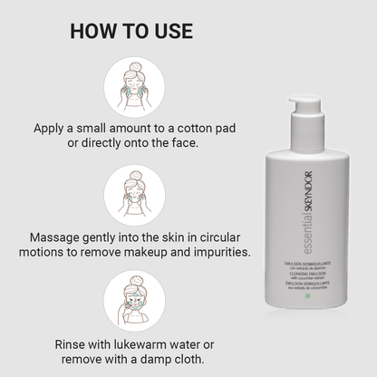 CLEANSING EMULSION WITH CUCUMBER EXTRACT
