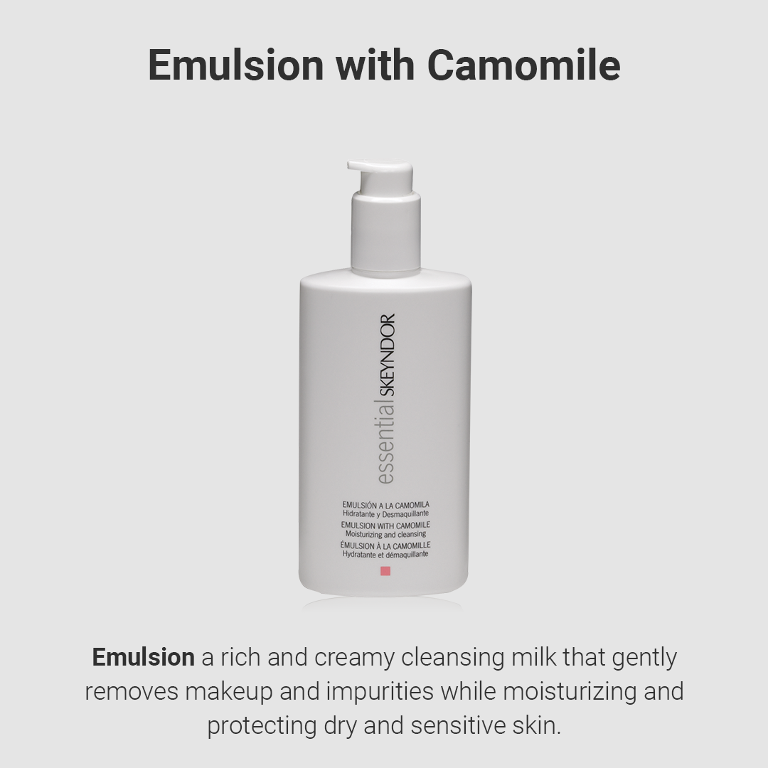 CLEANSING EMULSION WITH CAMOMILE